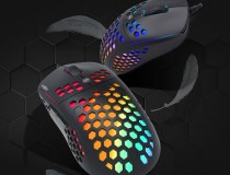 [마이크로닉스] MANIC MG201 RGB 초경량 게이밍마우스