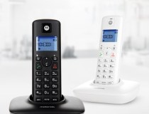 모토로라 무선 전화기 T401A+