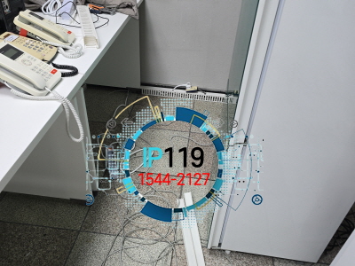 판교 사무실 랜공사 닥트 및 몰딩 작업으로 마무리!