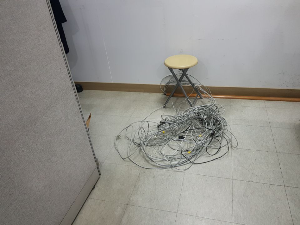 계룡시 금암동 랜공사 후기~
