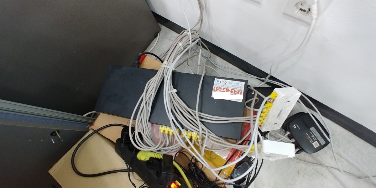 파주시 동패동 랜선정리 및 점검