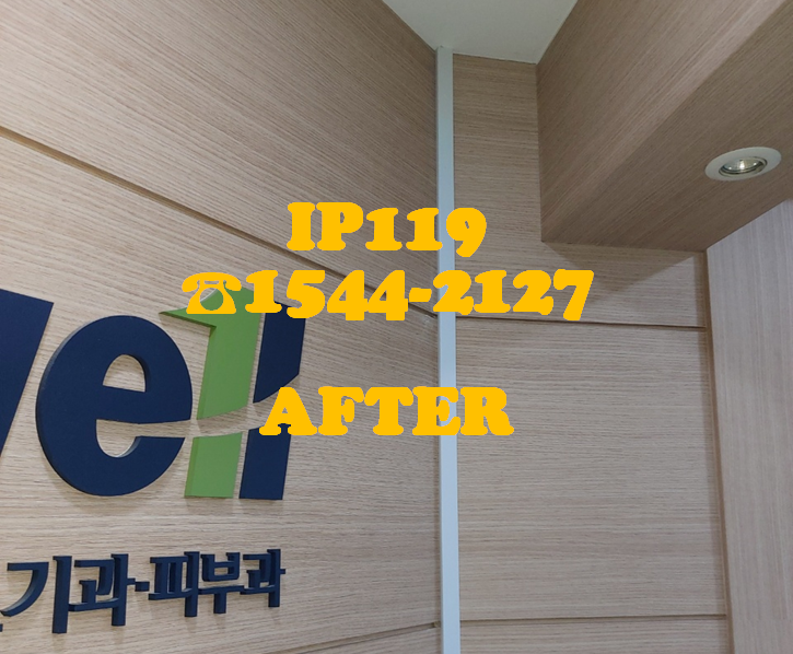 사무실 1회선 랜공사 과정